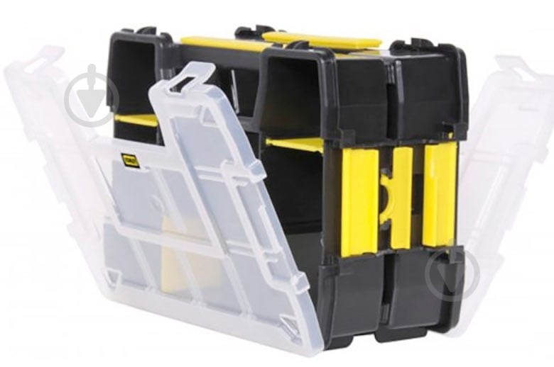 Органайзер для дрібних деталей Stanley Sort Master Light 2 шт STST1-71197 - фото 5 Органайзер для дрібних деталей Stanley Sort Master Light 2 шт STST1-71197 - фото 5