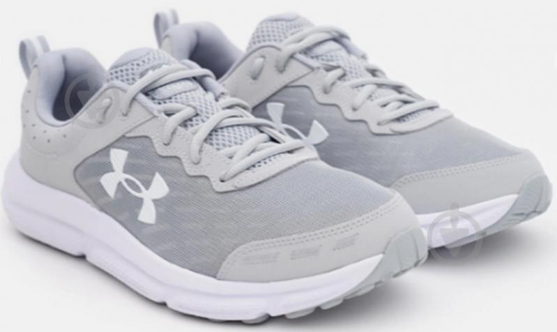 Кроссовки мужские демисезонные Under Armour CHARGED ASSERT 10 3026175-102 р.41 серые - фото 2