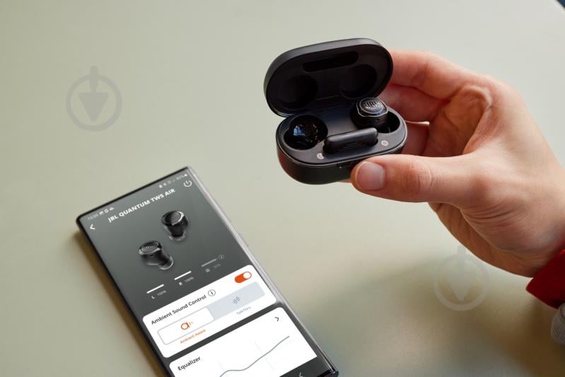 JBL Quantum TWS Air black (JBLQTWSAIRBLK) - фото 10