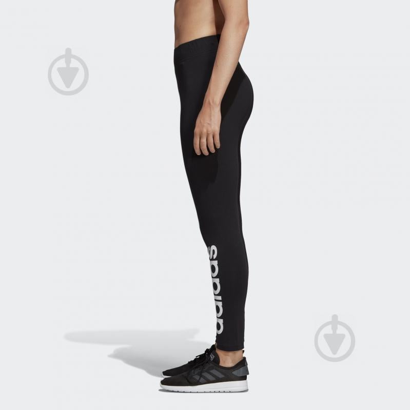 Лосины Adidas W E LIN TIGHT DP2386 р.XS черный - фото 4