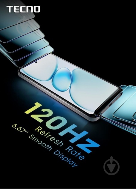 Смартфон Tecno Spark Go 1 (KL4) 3/128GB glittery white (4894947037849) - фото 13