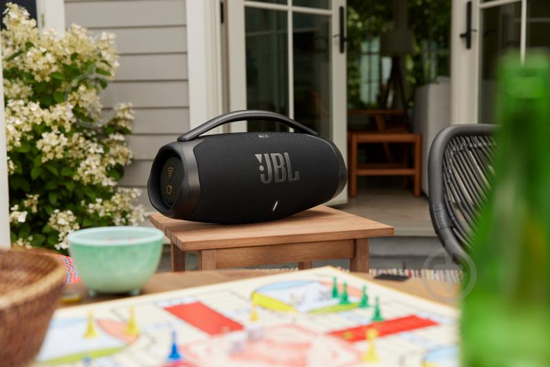 Портативна колонка JBL Boombox 3 Wi-Fi 2.1 black (JBLBB3WIFIBLKEP) - фото 8