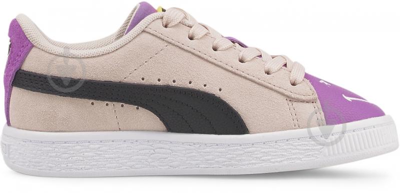 Кросівки для дівчаток Puma SUEDE SMILEYWORLD PS 38613802 р.34,5 пудрові - фото 2 Кросівки для дівчаток Puma SUEDE SMILEYWORLD PS 38613802 р.34,5 пудрові - фото 2