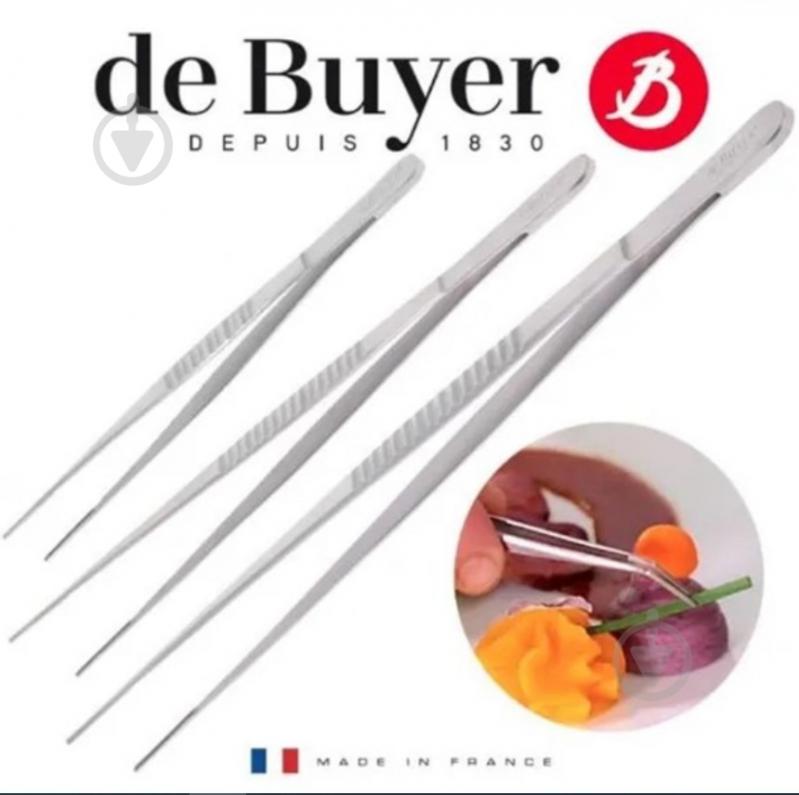Щипцы Utensils 30х7х1,5 см (4239.30) de Buyer - фото 2 Щипцы Utensils 30х7х1,5 см (4239.30) de Buyer - фото 2