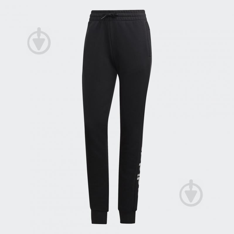 Брюки Adidas W E LIN PANT DP2398 р. 2XL черный - фото 1