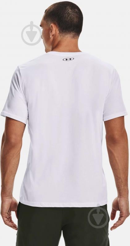 Футболка Under Armour GL FOUNDATION SS 1326849-100 р.2XL білий - фото 2