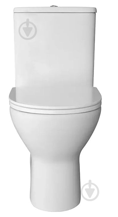 Унитаз-компакт Imprese SAFIR Rimless, 63х39х780см, с сиденьем Duroplast SLIM slow-closing - фото 2