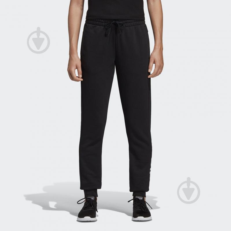 Брюки Adidas W E LIN PANT DP2398 р. XL черный - фото 3