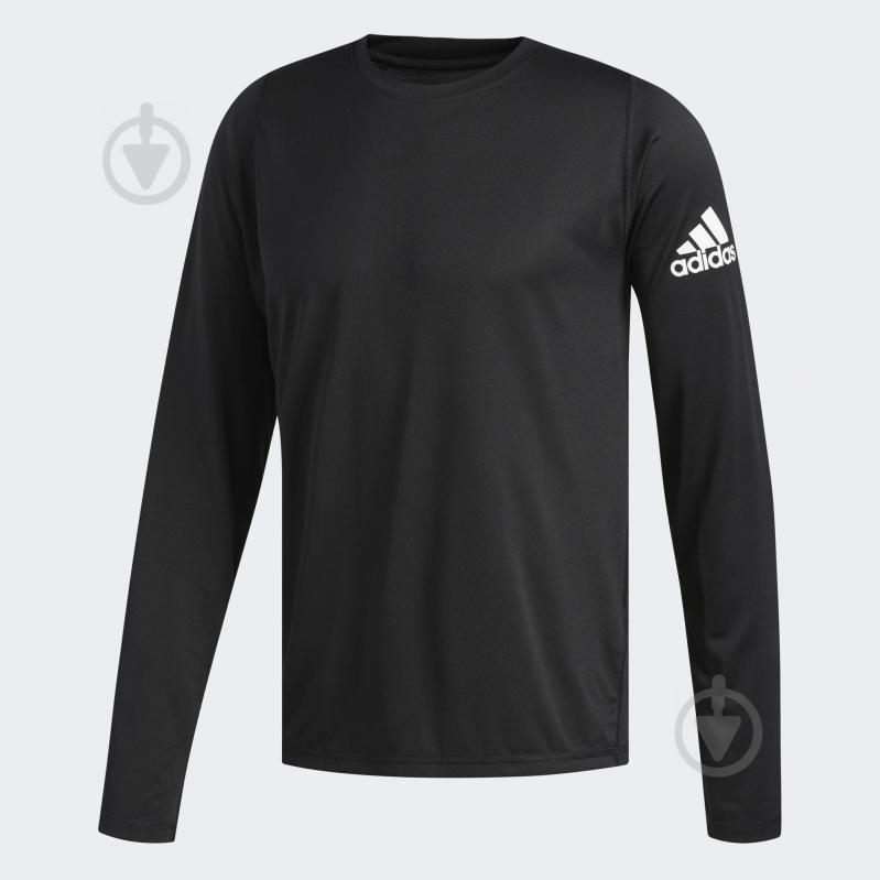 Футболка Adidas FL_SPR X BOS LS DQ2846 р.L чорний - фото 1