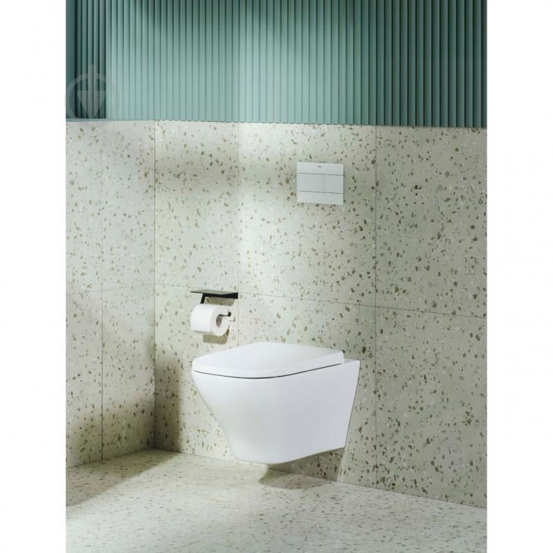 Унитаз подвесной ROCA AIROS VORTEX, с сиденьем slow-closing - фото 5