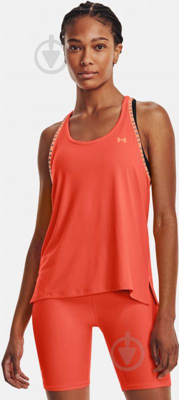 Майка Under Armour KNOCKOUT TANK 1351596-877 р.XS оранжевый - фото 1