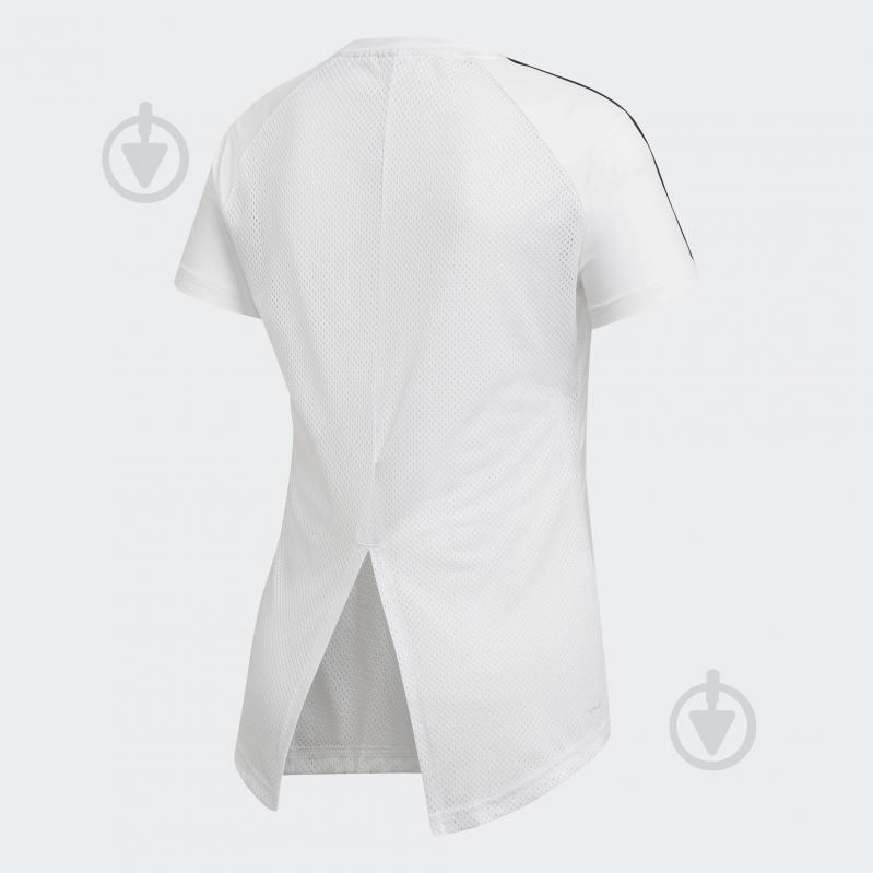 Футболка Adidas W D2M 3S TEE DS8723 р.S белый - фото 2