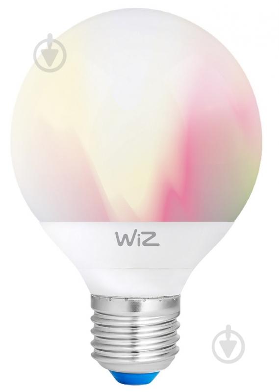 Розумна лампа WIZ Wi-Fi Color & White (WZE20089581) 12 Вт G95 різнокольорова E27 220 В 2200-6500 К Розумна лампа WIZ Wi-Fi Color & White (WZE20089581) 12 Вт G95 різнокольорова E27 220 В 2200-6500 К