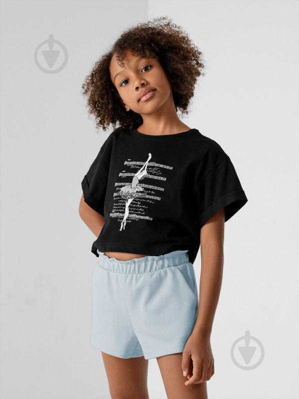 Футболка 4F J4Z21-JTSD202-20S черный - фото 1 Футболка 4F J4Z21-JTSD202-20S черный - фото 1