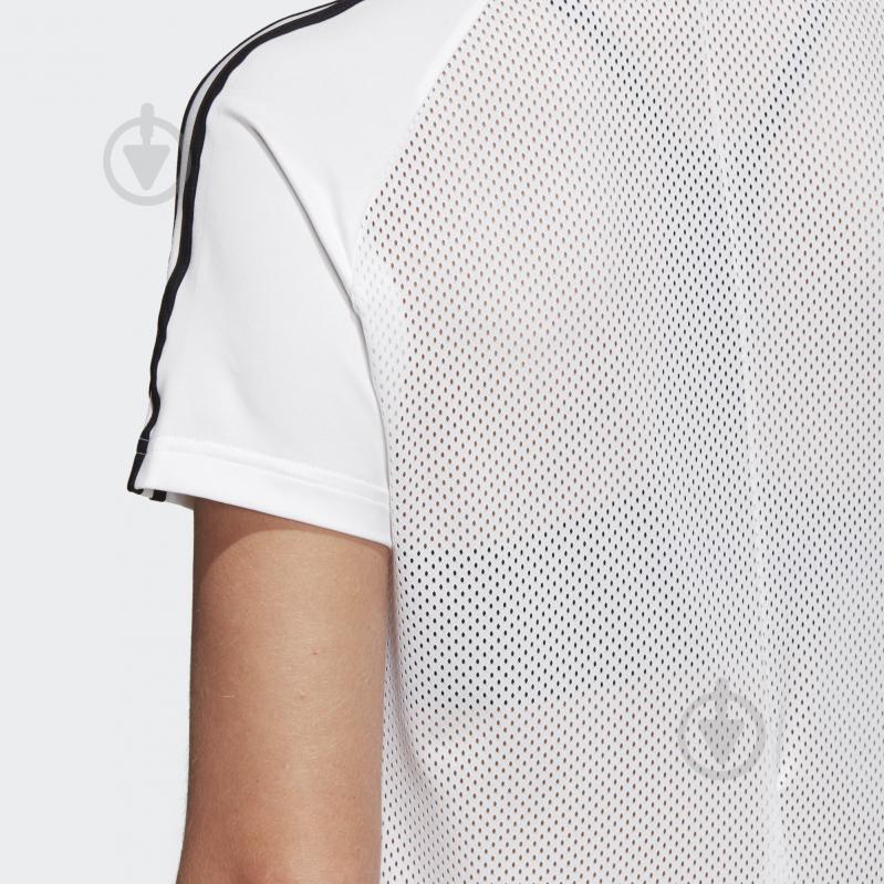 Футболка Adidas W D2M 3S TEE DS8723 р.L белый - фото 7
