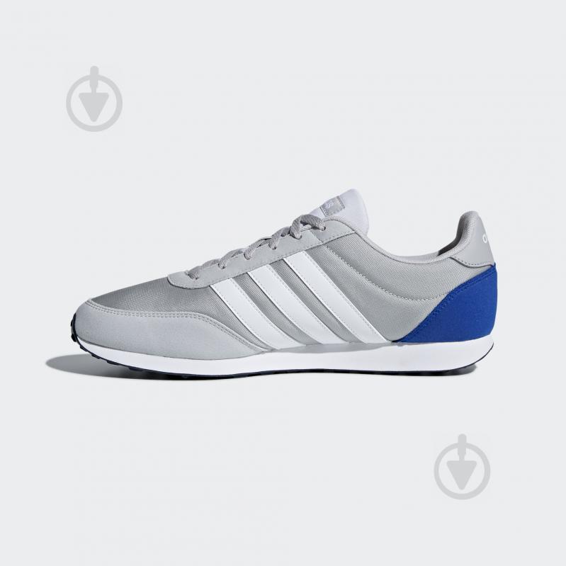 Кросівки чоловічі демісезонні Adidas V RACER 2.0 DB0426 р.41 1/3 сірі - фото 6