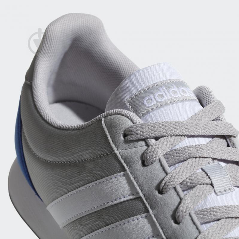 Кросівки чоловічі демісезонні Adidas V RACER 2.0 DB0426 р.42 сірі - фото 8