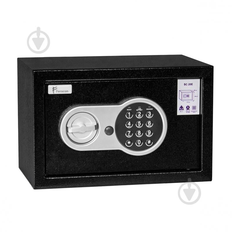Сейф мебельный Ferocon БС-20Е.9005 - фото 1 Сейф мебельный Ferocon БС-20Е.9005 - фото 1
