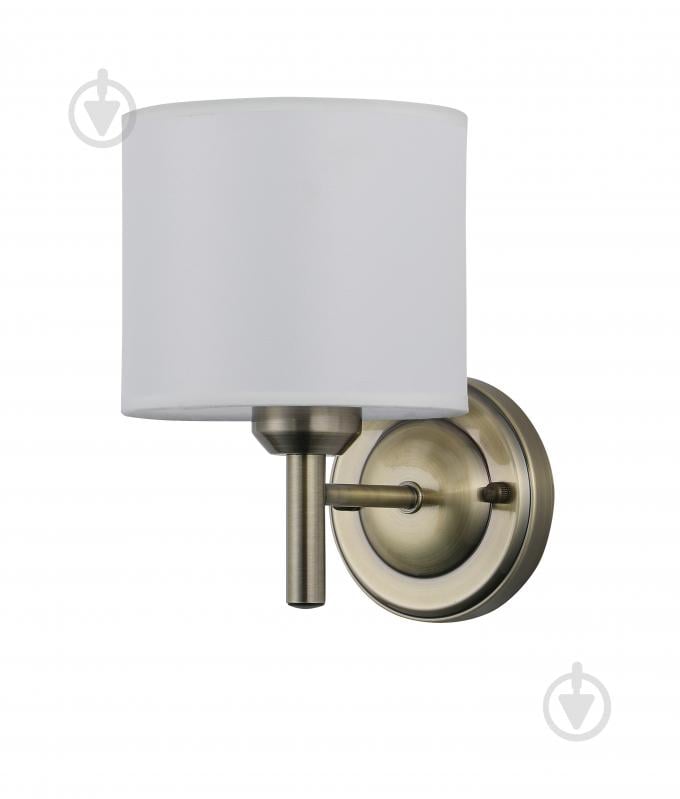 Бра Sensio Gras 1x40 Вт E27 бронза/білий LS-07236/1AW-E2740W - фото 2
