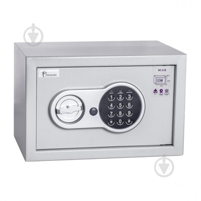 Сейф мебельный Ferocon БС-21Е.7035 - фото 1