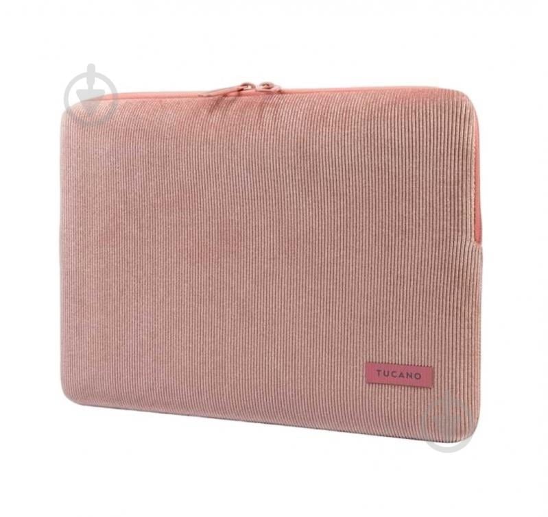 Чехол Tucano Velluto MB Pro 14" pink (BFVELMB14-PK) - фото 2 Чехол Tucano Velluto MB Pro 14" pink (BFVELMB14-PK) - фото 2