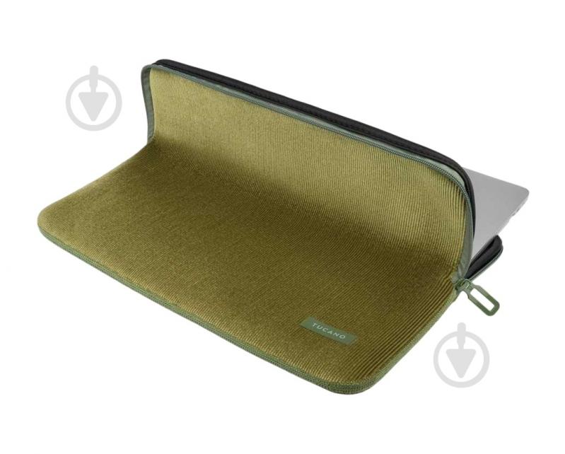 Чохол Tucano Velluto MB Pro 14" green (BFVELMB14-V) - фото 5 Чохол Tucano Velluto MB Pro 14" green (BFVELMB14-V) - фото 5