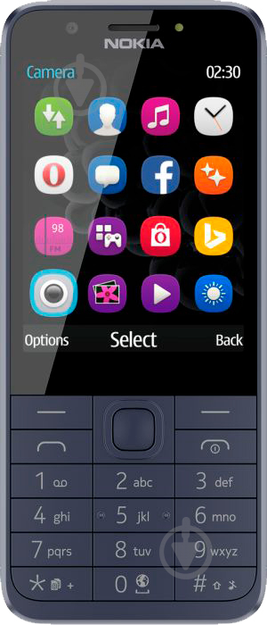 Мобильный телефон Nokia 230 Dual Sim blue - фото 2