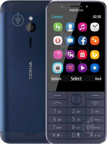 Мобильный телефон Nokia 230 Dual Sim blue - фото 1