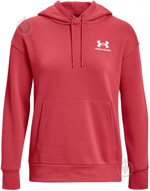 Джемпер Under Armour ESSENTIAL FLEECE HOODIE 1373033-638 р.XL червоний - фото 4