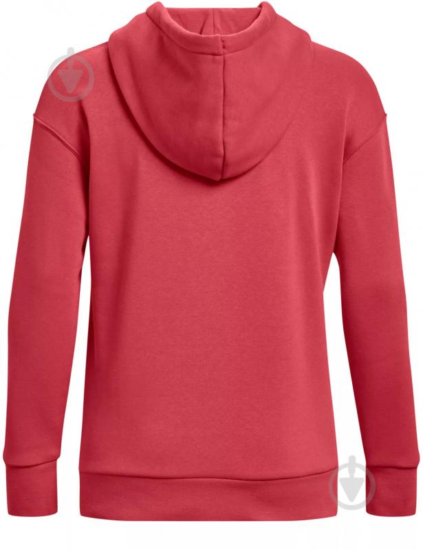 Джемпер Under Armour ESSENTIAL FLEECE HOODIE 1373033-638 р.XL красный - фото 5