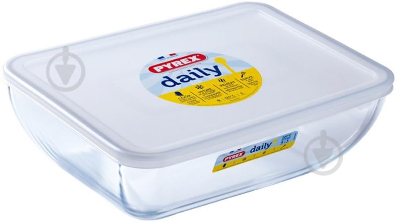 Форма для випікання Pyrex 28х22 см 3,3 л (344P000/3643) - фото 1 Форма для випікання Pyrex 28х22 см 3,3 л (344P000/3643) - фото 1
