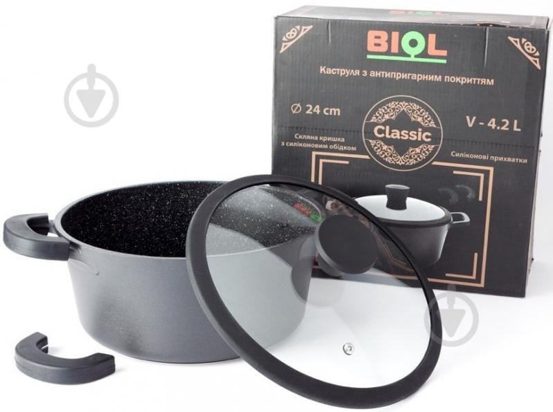 Кастрюля с крышкой Biol Classic 2,5 л К301РС - фото 3 Кастрюля с крышкой Biol Classic 2,5 л К301РС - фото 3