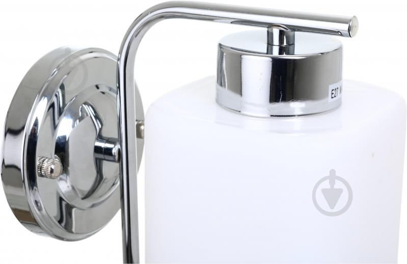 Бра Sensio Orlean 1x40 Вт E27 хром/білий LS-07380/1W-E2740W - фото 3