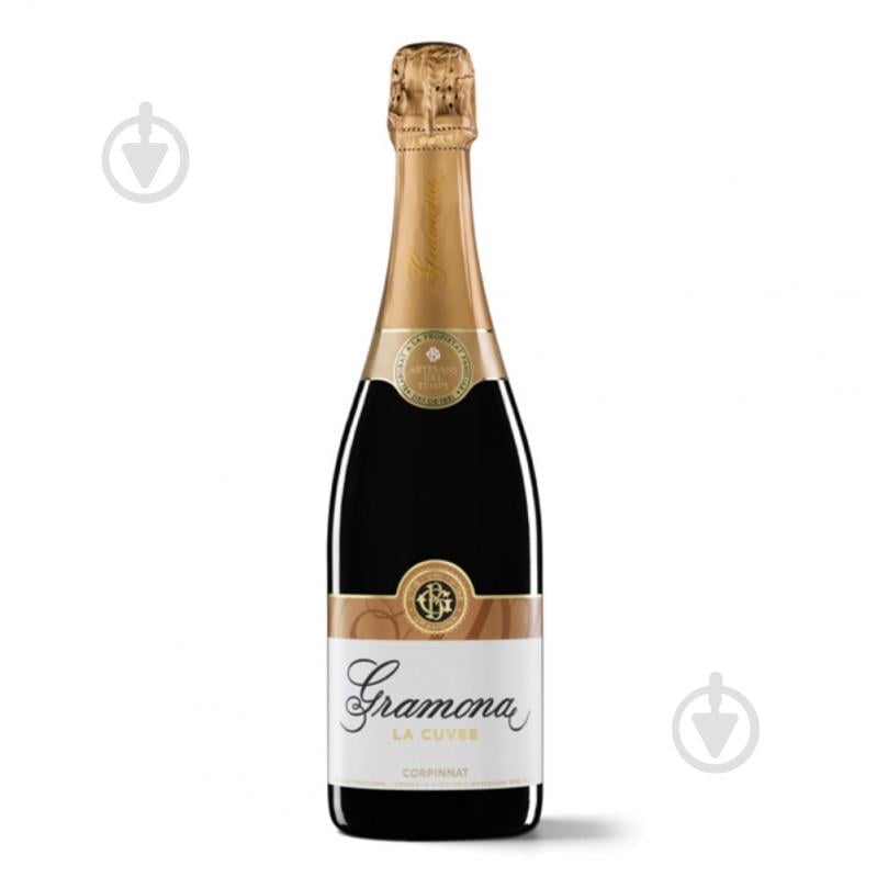 Вино ігристе Gramona Le Cuvee Brut Corpinnat біле брют 0,75 л - фото 1