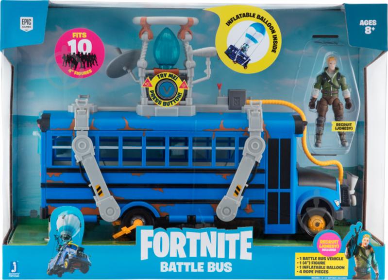 Фигурка Jazwares Fortnite Deluxe Vehicle Battle Bus (FNT0380) - фото 8