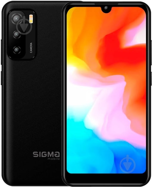 Смартфон Sigma mobile X-Style S3502 Dual Sim 2/16GB black - фото 1