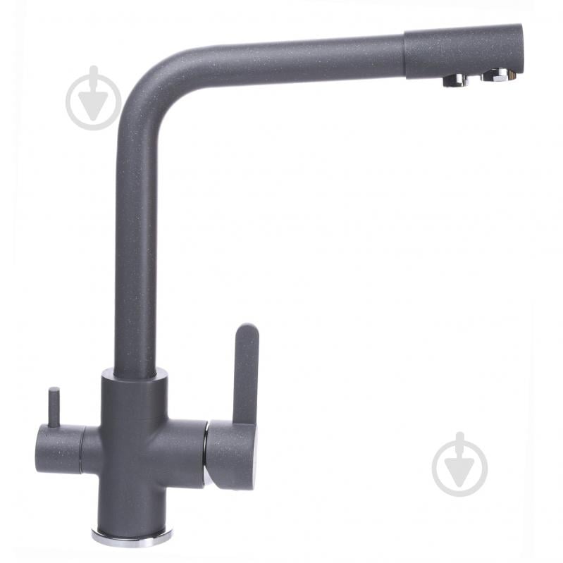 Змішувач для кухні Globus Lux GLLR-0444-3-TITANIUM - фото 1 Змішувач для кухні Globus Lux GLLR-0444-3-TITANIUM - фото 1