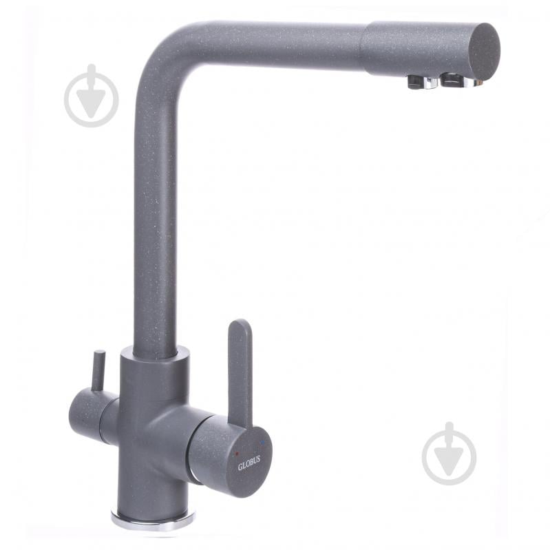Змішувач для кухні Globus Lux GLLR-0444-3-TITANIUM - фото 2 Змішувач для кухні Globus Lux GLLR-0444-3-TITANIUM - фото 2