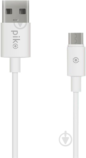 Кабель Piko CB-UM11 Micro USB 1,2 м белый (1283126496172) - фото 1