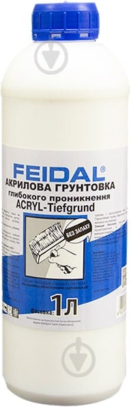 Грунтовка глубокопроникающая Feidal Acryl-Tiefgrund 1 л - фото 1