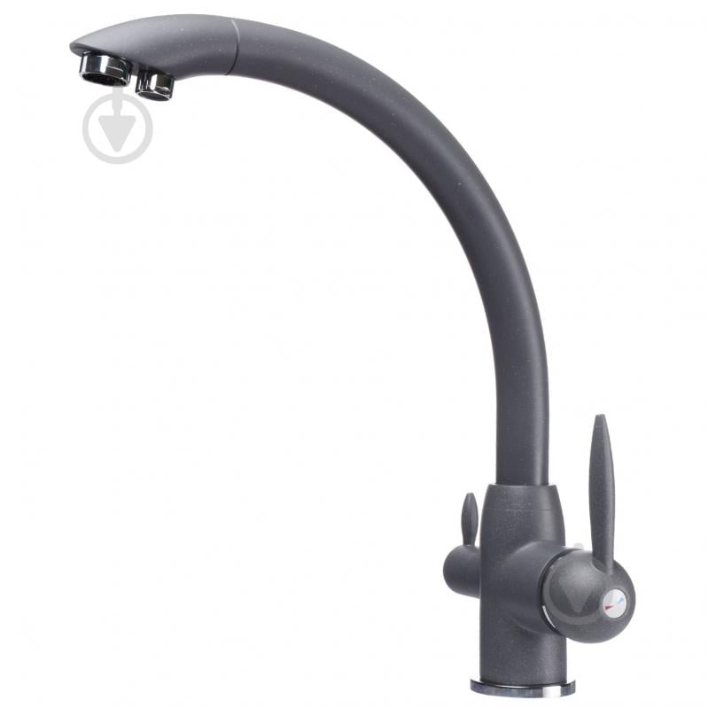 Змішувач для кухні Globus Lux GLLR-0777-3-TITANIUM - фото 3 Змішувач для кухні Globus Lux GLLR-0777-3-TITANIUM - фото 3