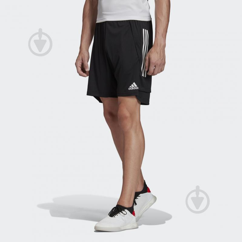 Шорты Adidas CON20 TR SHO EA2498 р. L черный - фото 2