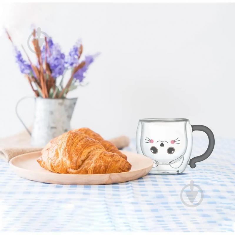 Набор чашек Vittora Cats 250 мл 2 шт. - фото 3 Набор чашек Vittora Cats 250 мл 2 шт. - фото 3