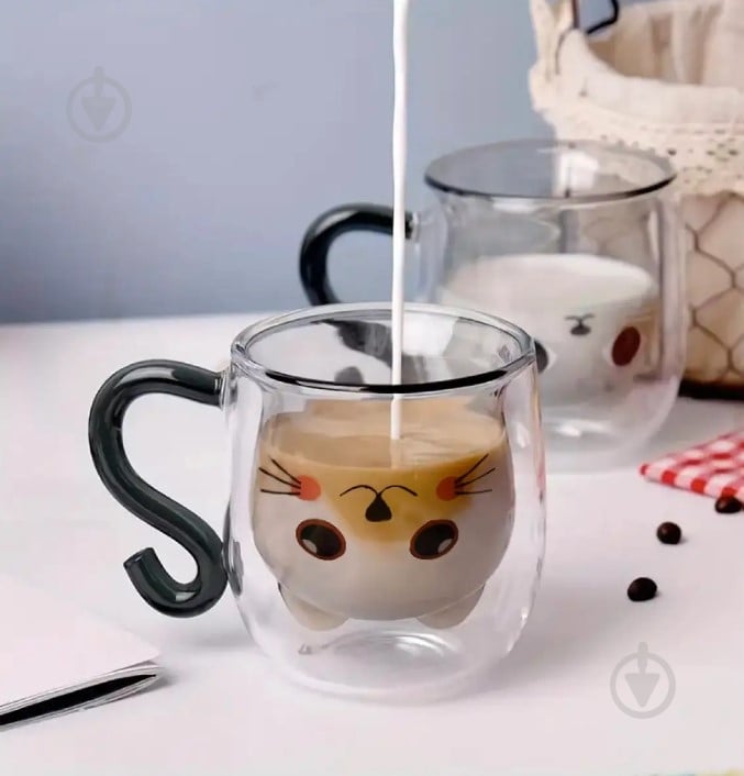 Набор чашек Vittora Cats 250 мл 2 шт. - фото 2 Набор чашек Vittora Cats 250 мл 2 шт. - фото 2