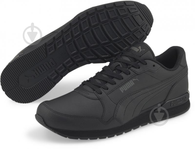 Кросівки чоловічі демісезонні Puma ST RUNNER V3 L 38485511 р.40,5 чорні - фото 3