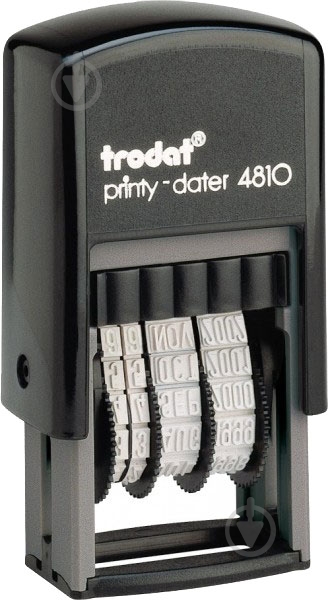 Мини-датер Printy 4810 Ukr 3,8 мм Trodat - фото 1