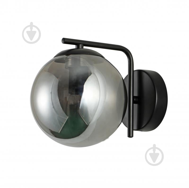 Бра Sensio Lil 1x40 Вт E14 чорний/димчастий LS-74658/1B-E1440W - фото 2