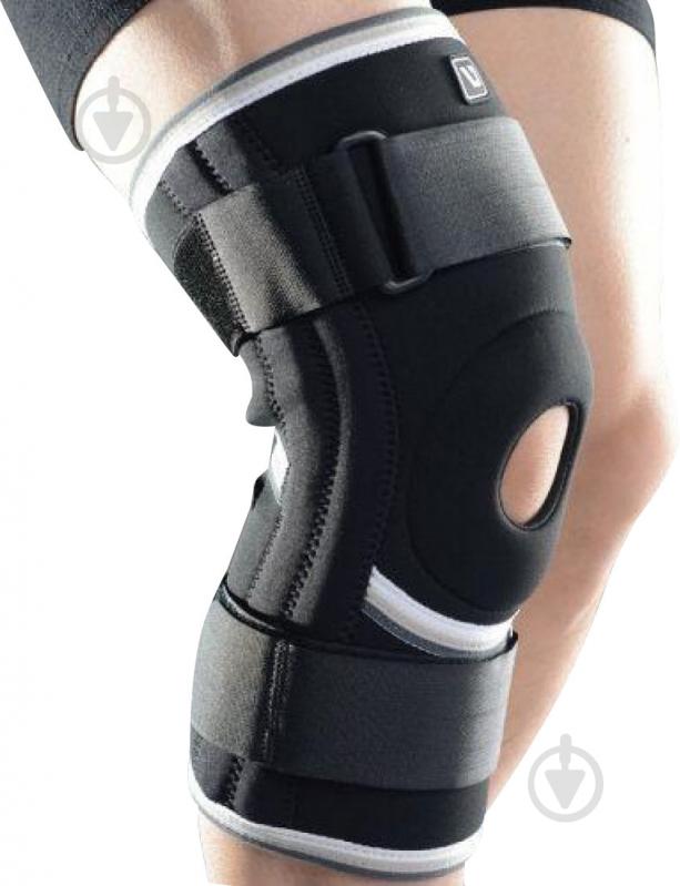 Фіксатор Knee Support LiveUp LS5762 р. L-XL чорний - фото 2