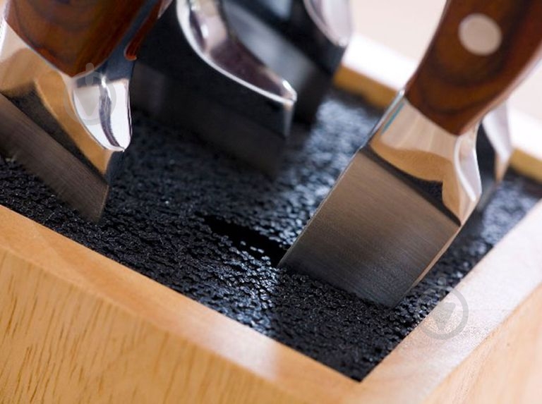 Блок для ножів Ambition LORD 10х10х26 см дерево - фото 2 Блок для ножів Ambition LORD 10х10х26 см дерево - фото 2