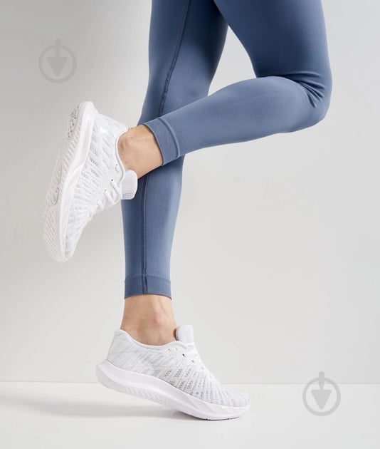 Кросівки жіночі демісезонні Under Armour CHARGED BREEZE 2 3026142-100 р.39 білі - фото 7